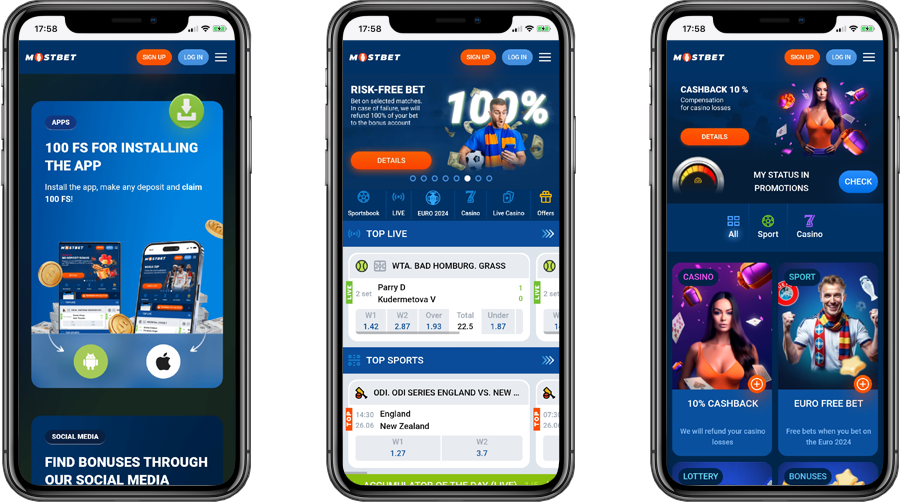 Mobile App Mostbet